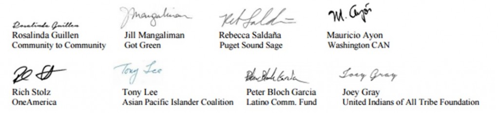 signatories