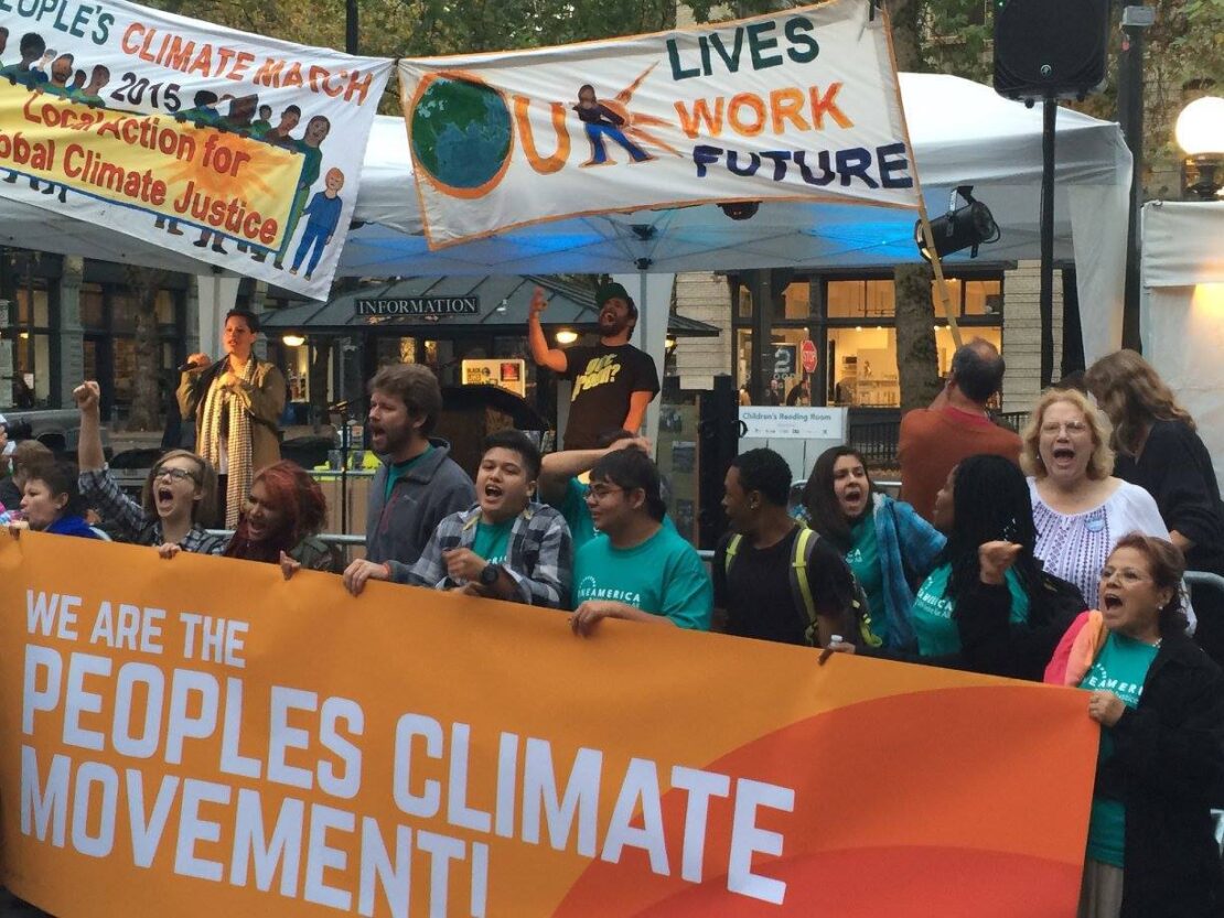 OneAmerica at People's Climate March